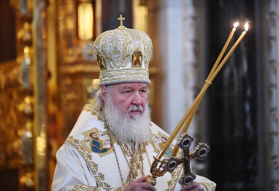 Patriarch holds service on opening day of 26th International Christmas Readings