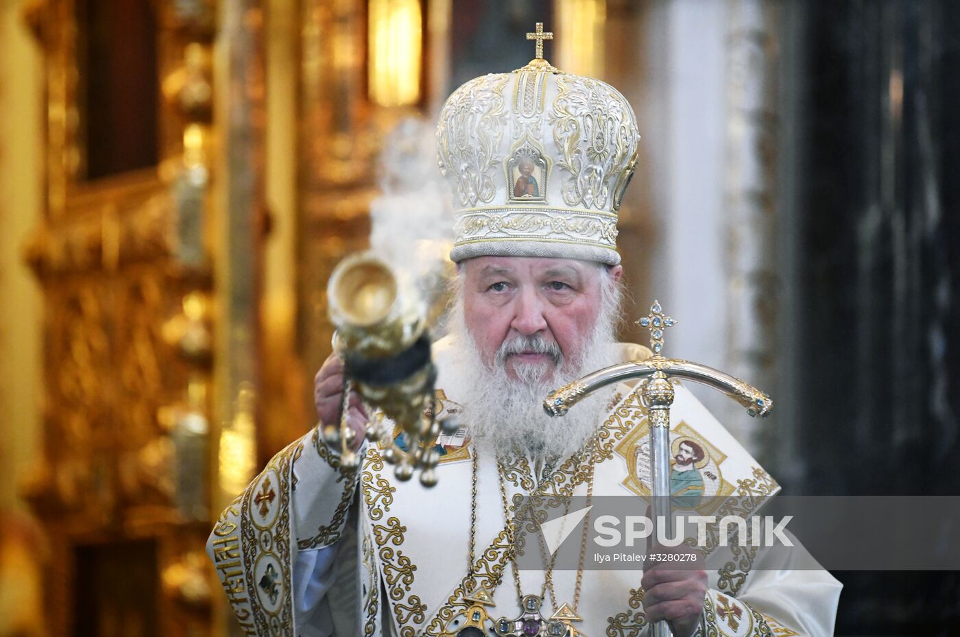 Patriarch holds service on opening day of 26th International Christmas Readings