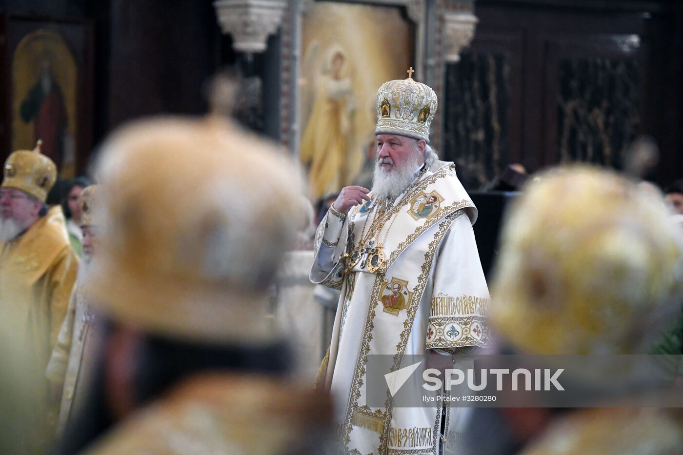 Patriarch holds service on opening day of 26th International Christmas Readings