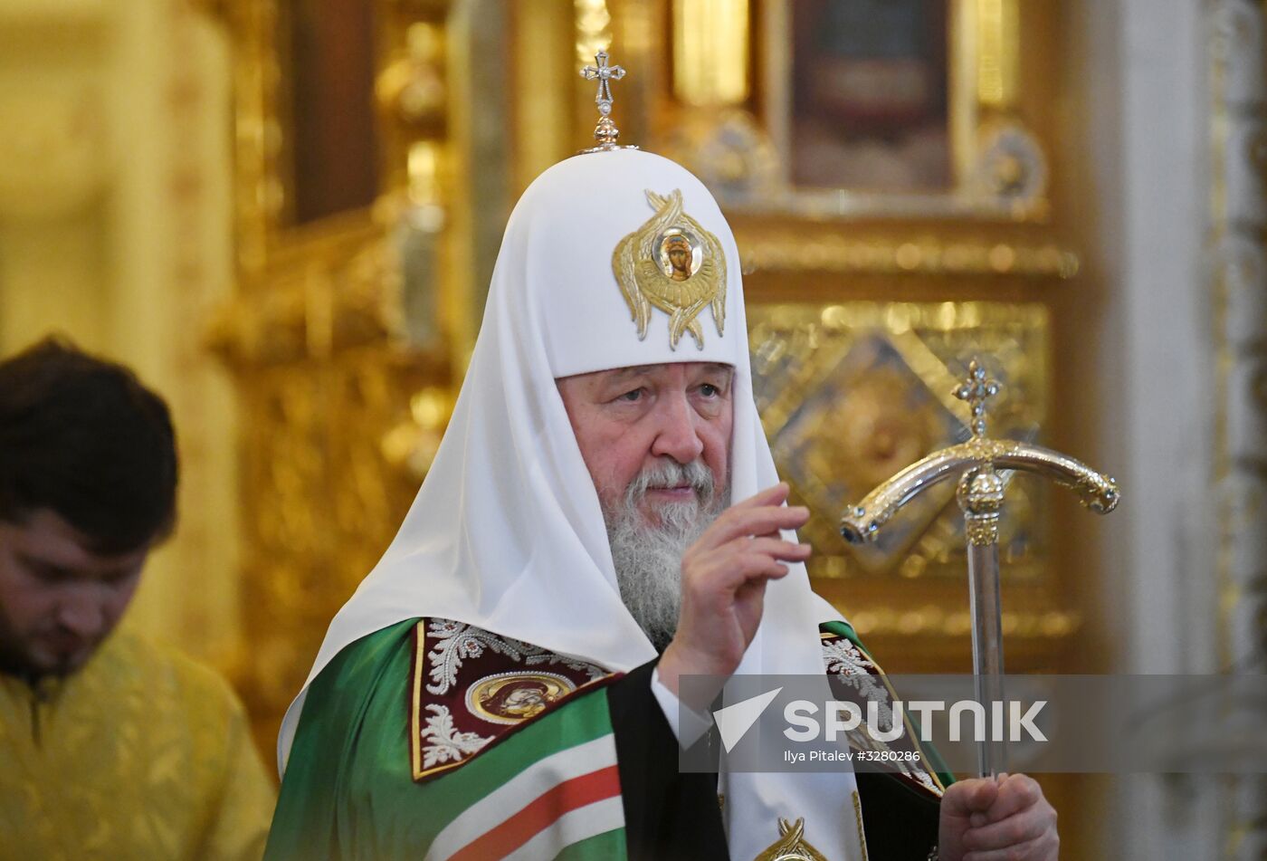 Patriarch holds service on opening day of 26th International Christmas Readings
