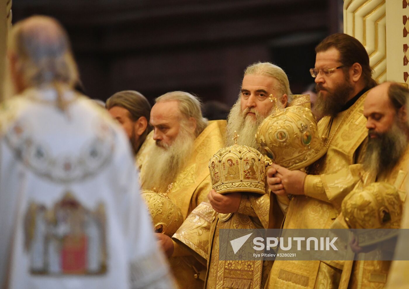 Patriarch holds service on opening day of 26th International Christmas Readings