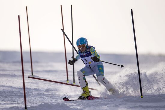 International alpine skiing competition in Kyrgyz Republic