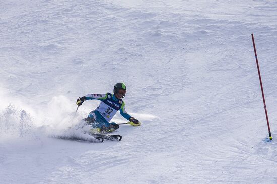 International alpine skiing competition in Kyrgyz Republic