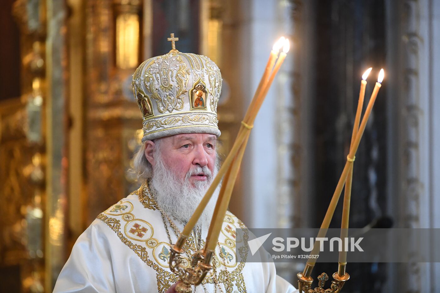 Patriarch holds service on opening day of 26th International Christmas Readings