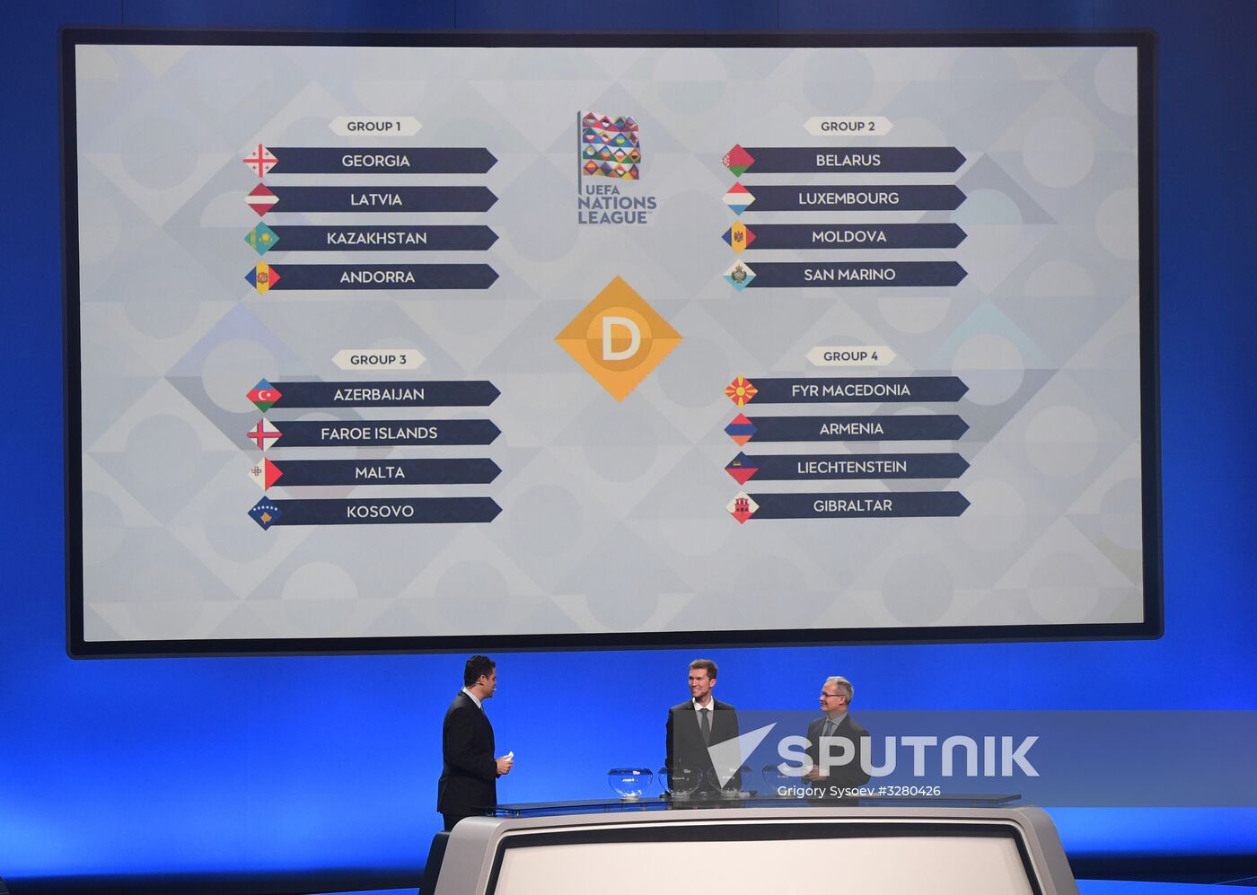 UEFA Nations League draw