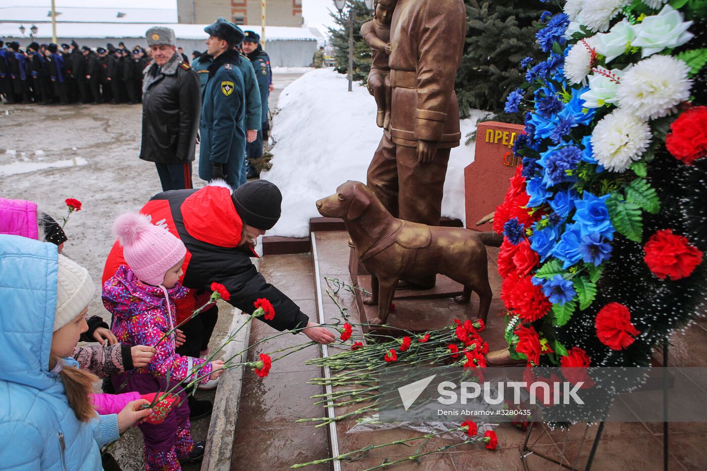 Monument to firefighters and rescuers unveiled in Stavropol