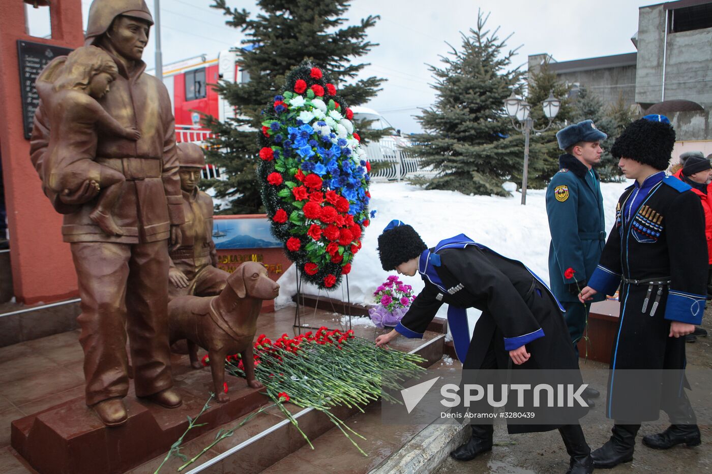 Monument to firefighters and rescuers unveiled in Stavropol