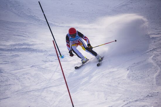 International alpine skiing competition in Kyrgyz Republic