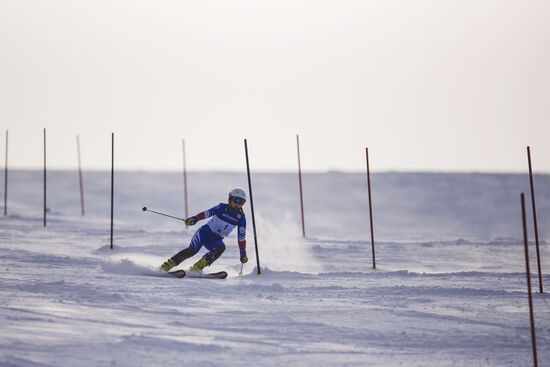 International alpine skiing competition in Kyrgyz Republic