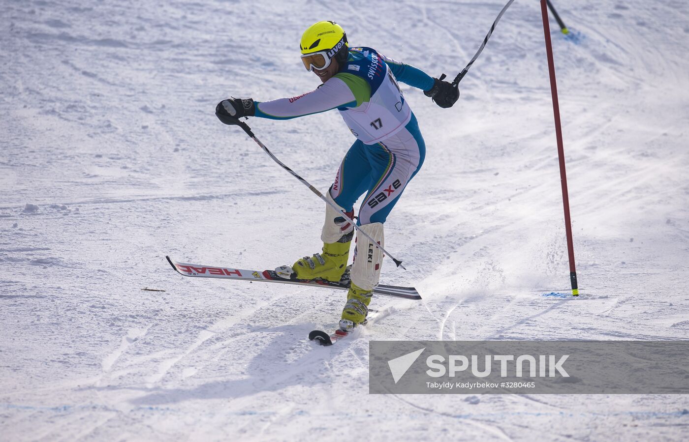 International alpine skiing competition in Kyrgyz Republic