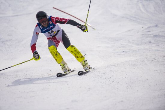 International alpine skiing competition in Kyrgyz Republic