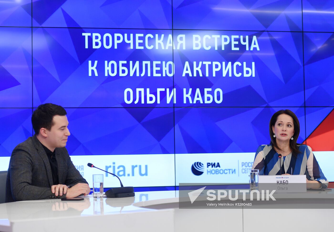 Meet and greet by theater and film actress Olga Kabo