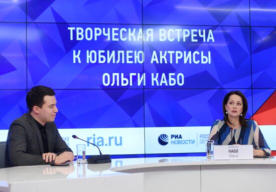 Meet and greet by theater and film actress Olga Kabo