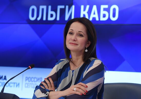 Meet and greet by theater and film actress Olga Kabo