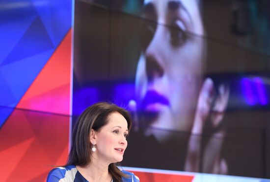 Meet and greet by theater and film actress Olga Kabo