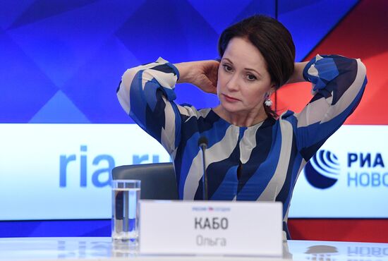 Meet and greet by theater and film actress Olga Kabo