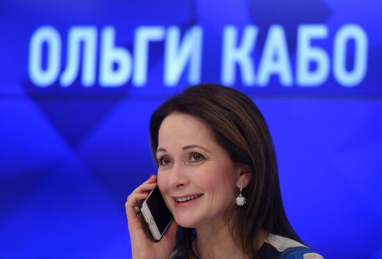 Meet and greet by theater and film actress Olga Kabo