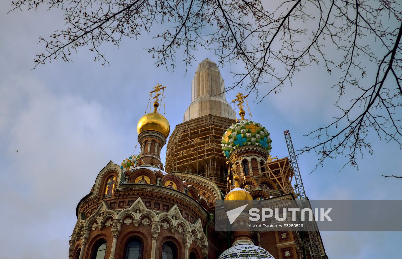 Restauration of Church of the Savior on Blood in St. Petersburg