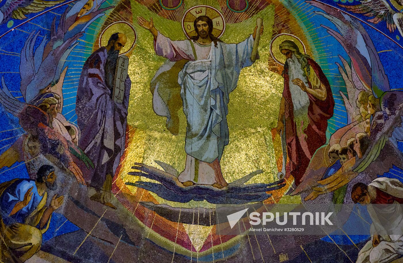 Restauration of Church of the Savior on Blood in St. Petersburg