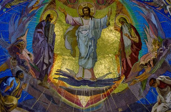 Restauration of Church of the Savior on Blood in St. Petersburg