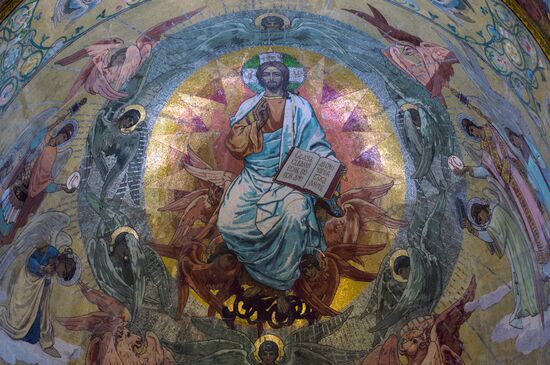 Restauration of Church of the Savior on Blood in St. Petersburg
