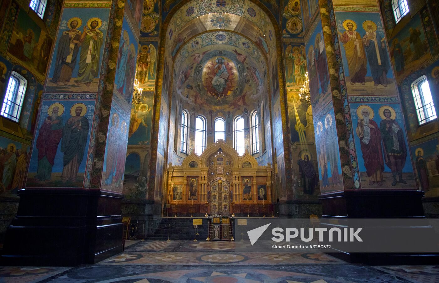 Restauration of Church of the Savior on Blood in St. Petersburg