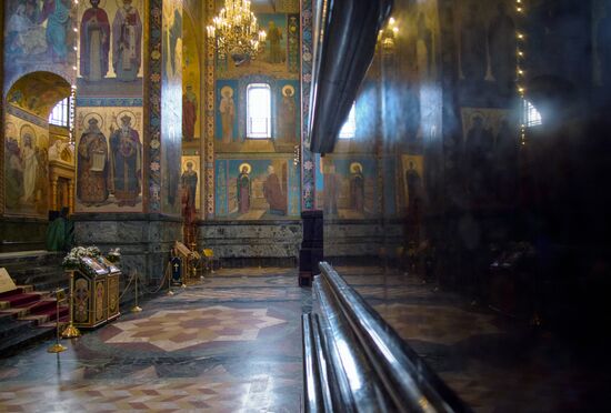 Restauration of Church of the Savior on Blood in St. Petersburg