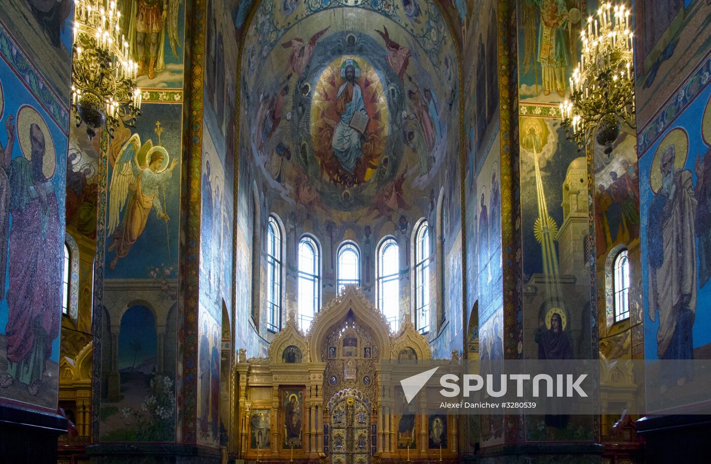 Restauration of Church of the Savior on Blood in St. Petersburg