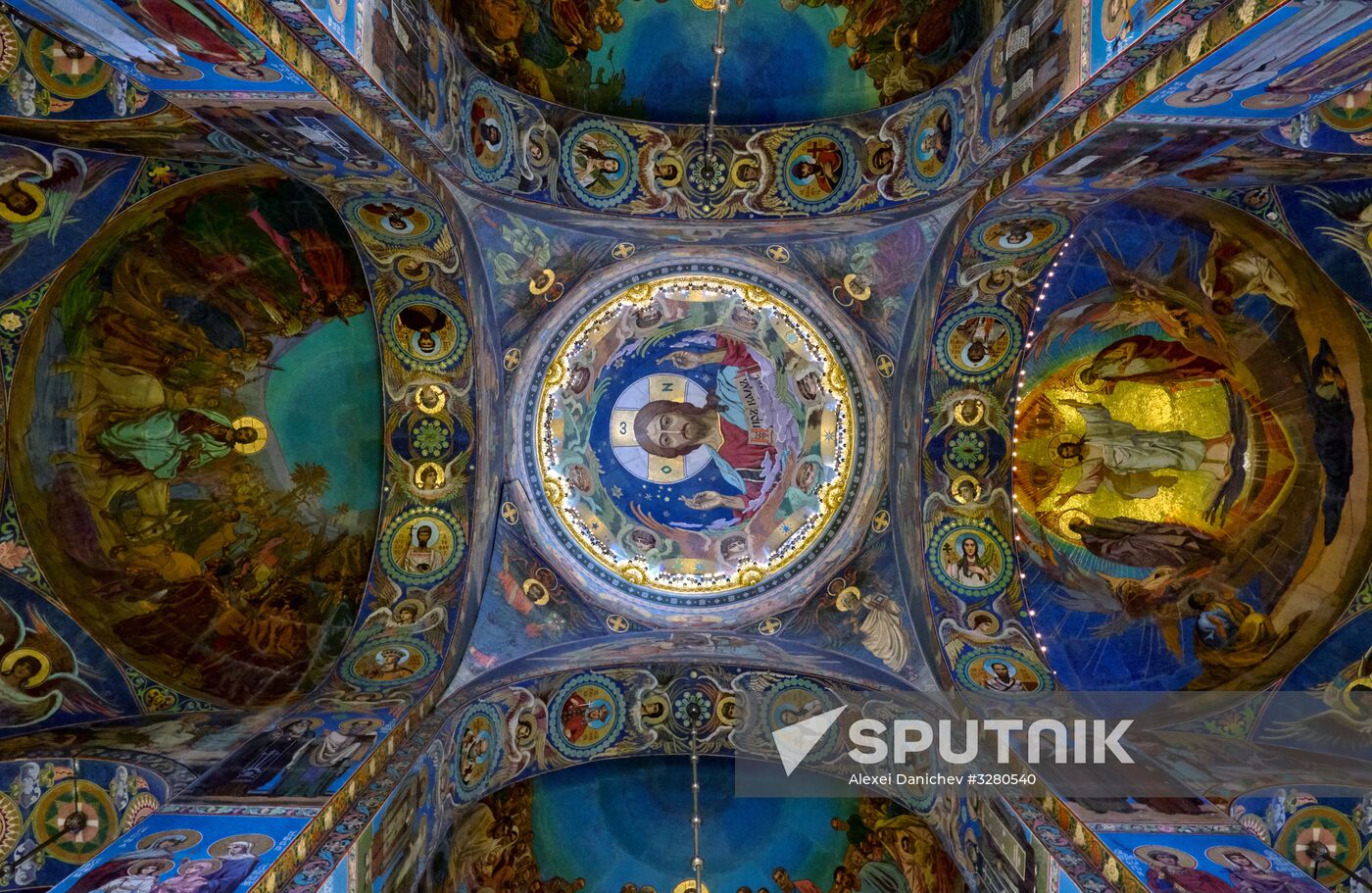 Restauration of Church of the Savior on Blood in St. Petersburg