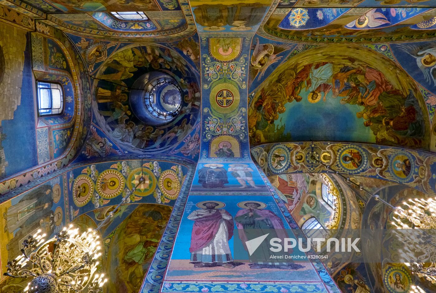 Restauration of Church of the Savior on Blood in St. Petersburg