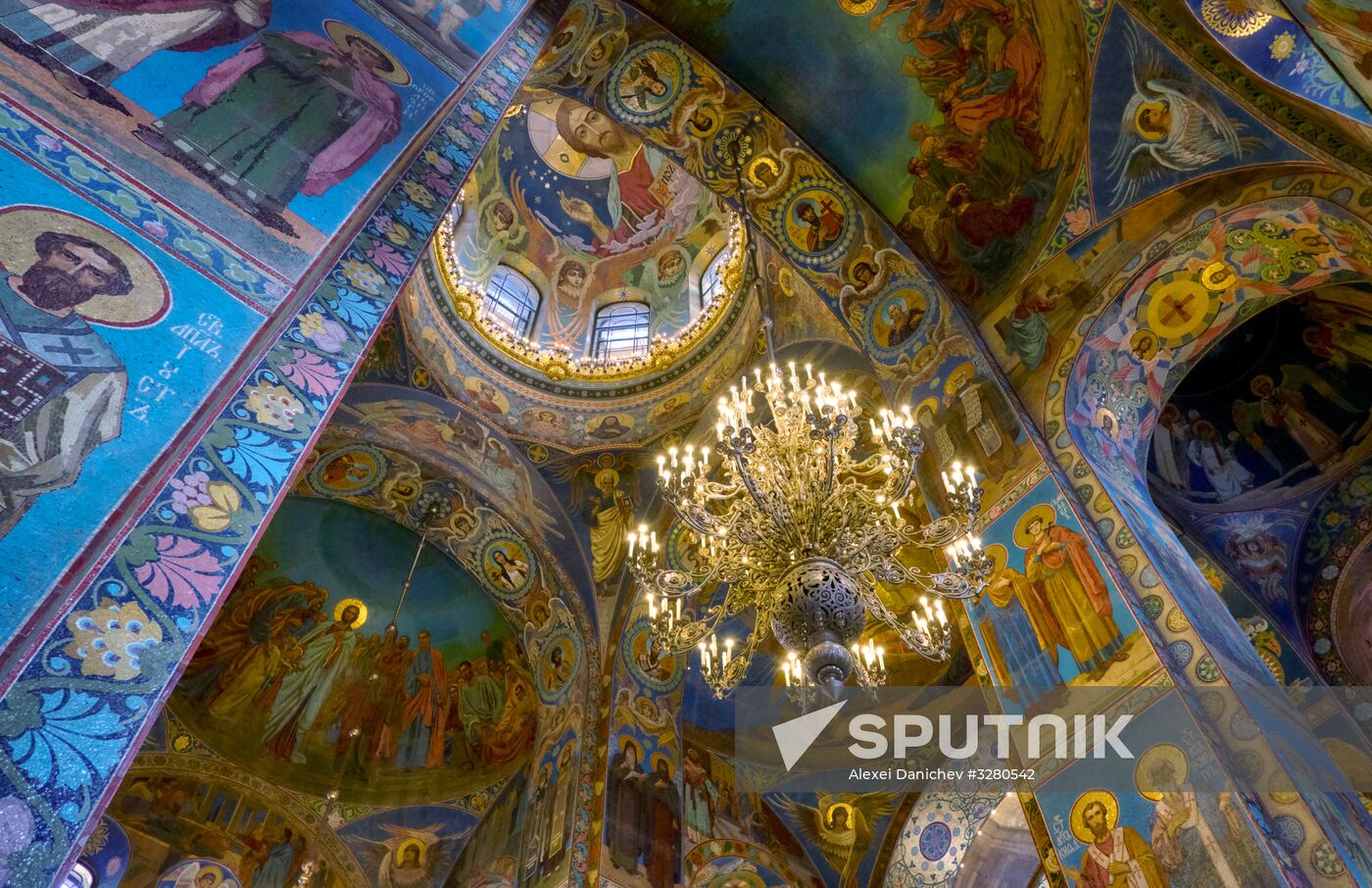 Restauration of Church of the Savior on Blood in St. Petersburg