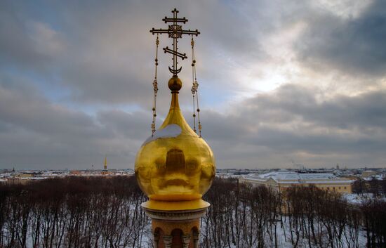 Restauration of Church of the Savior on Blood in St. Petersburg