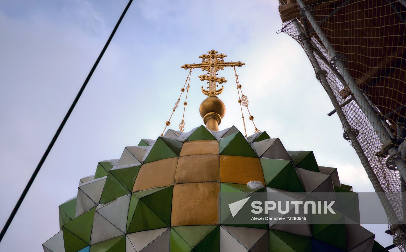 Restauration of Church of the Savior on Blood in St. Petersburg