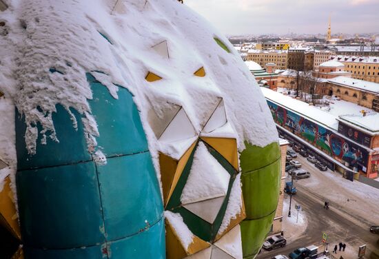 Restauration of Church of the Savior on Blood in St. Petersburg