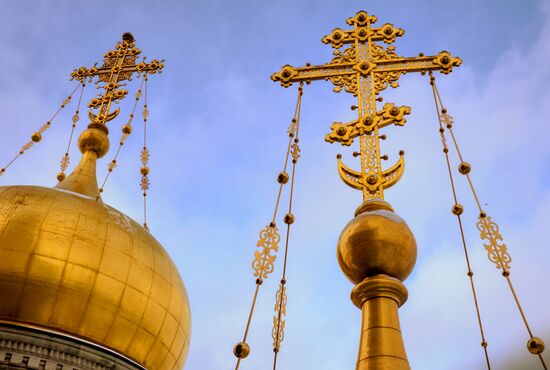 Restauration of Church of the Savior on Blood in St. Petersburg