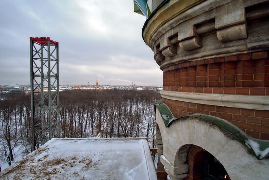 Restauration of Church of the Savior on Blood in St. Petersburg