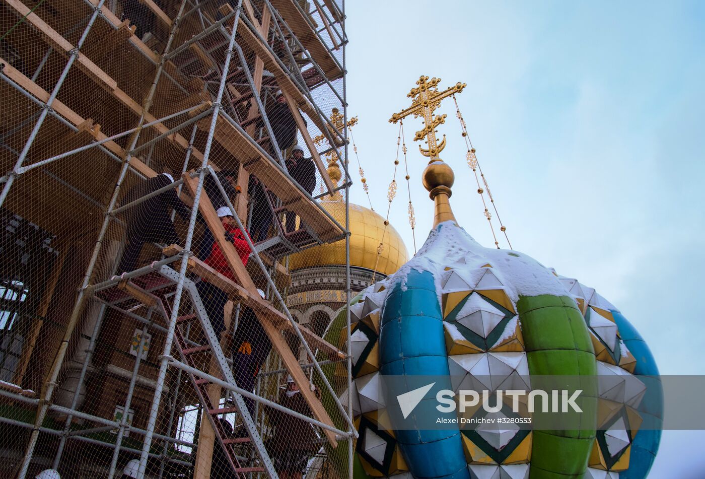 Renovation of Church of the Savior on Blood in St. Petersburg