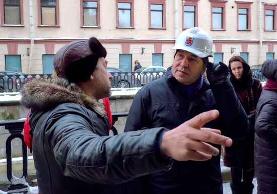 Restauration of Church of the Savior on Blood in St. Petersburg