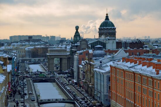 Restauration of Church of the Savior on Blood in St. Petersburg