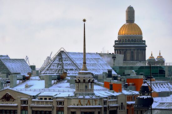 Restauration of Church of the Savior on Blood in St. Petersburg