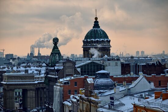 Restauration of Church of the Savior on Blood in St. Petersburg
