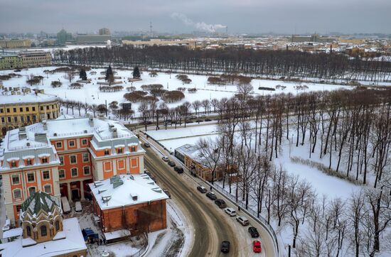 Renovation of Church of the Savior on Blood in St. Petersburg