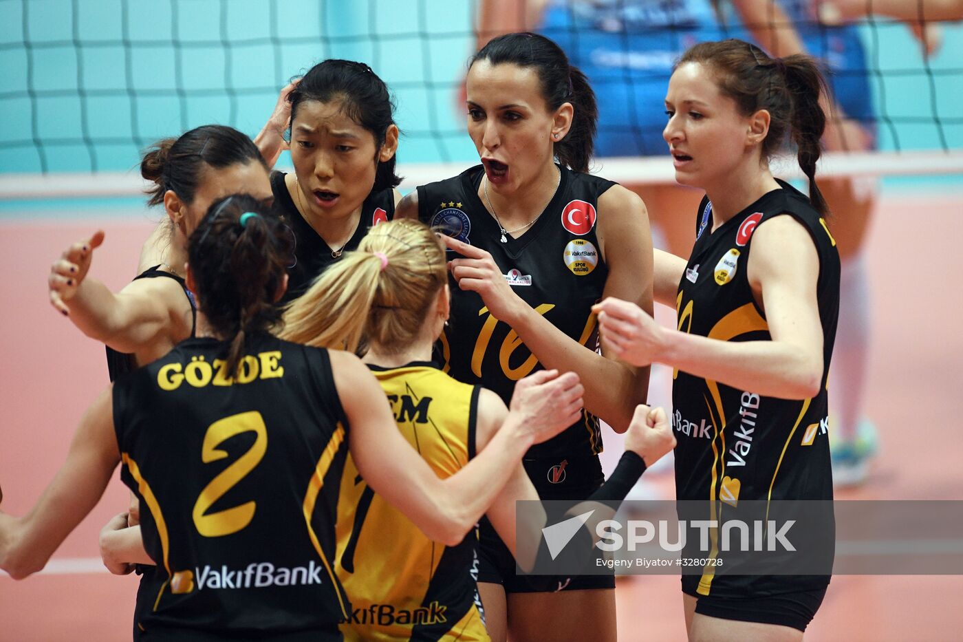 CEV Women's Champions League. Dynamo Moscow vs. Vakifbank