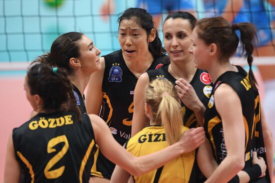 CEV Women's Champions League. Dynamo Moscow vs. Vakifbank