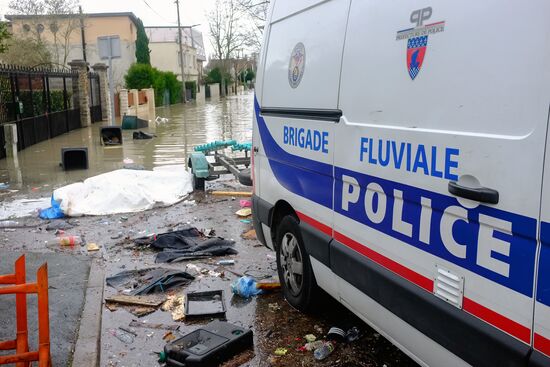 Flooding in Paris