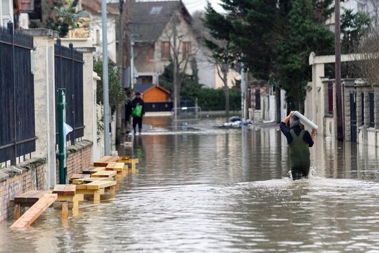 Flooding in Paris