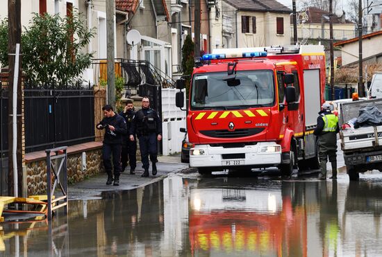 Flooding in Paris
