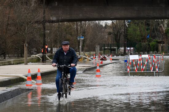 Flooding in Paris