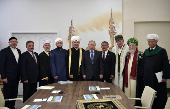 Russian President Vladimir Putin makes working visit to Tatarstan