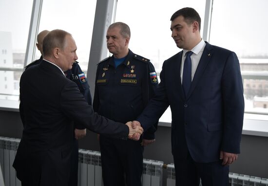 Russian President Vladimir Putin makes working visit to Tatarstan